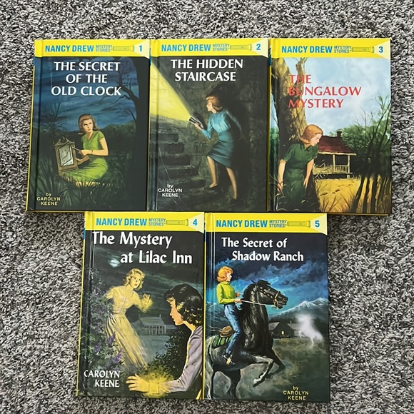 Nancy Drew Mystery Stories Books 1-5 - Picture 1 of 3